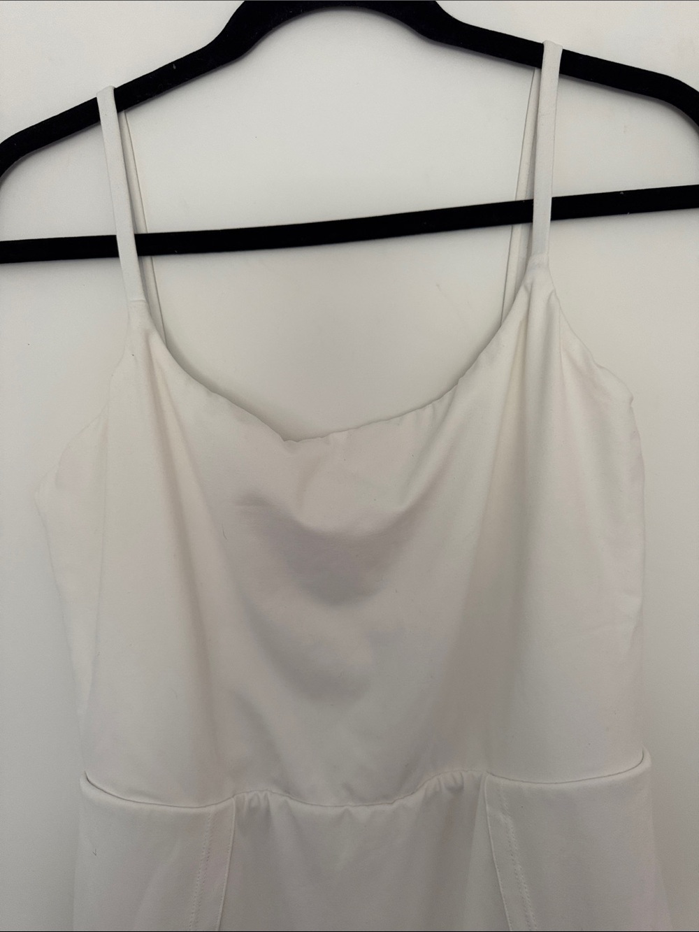 White Punk Goth Gothic Dress with Buckle Details - Picture 2 of 5